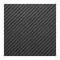 Akustikpaneele mit diagonalem Muster - Modell: Ebenholz, Maße: 600 x 600 x 9,4 mm, Stück: 10, Packungsinhalt: ca. 3,6 m²