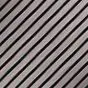 Akustikpaneele mit diagonalem Muster - Modell: Eiche grau, Maße: 600 x 600 x 9,4 mm, Stück: 10, Packungsinhalt: ca. 3,6 m²