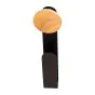 Garderobenhaken aus Metall - schwarz, 250 x 35 mm