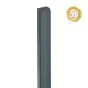 Alu U-Profil beweglich für 44 mm Profile - Farbe: anthrazit 5S, Länge: 100 cm