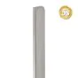 Alu U-Profil beweglich für 44 mm Profile - Farbe: dunkelgrau 5S, Länge: 200 cm