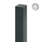 Alu Pfosten 60 x 60 x 3 mm - Farbe: anthrazit, Länge: 300 cm