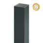 Alu-Pfosten 100 x 100 x 4 mm - Farbe: anthrazit 5S, Länge: 75 cm