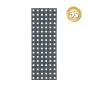 Alu Lochblechdekor 30 x 85 cm  - Farbe: anthrazit 5S