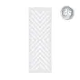 Alu Lochblechdekor Pfeile 30 x 85 cm - Farbe: grau