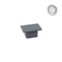 Alu Ornament Abdeckkappe Verona - Farbe: anthrazit, Form: flach, Querschnitt: 30 x 20 mm