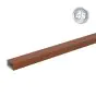 Alu Querlatte 44 x 30 mm - Farbe: braun, Länge: 300 cm