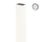 Alu Ornamente 44 x 30 mm - Farbe: weiß, Länge: 200 cm