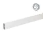 Alu Querlatte 20 x 80 mm - Farbe: grau, Länge: 100 cm, Höhe: 8 cm