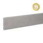 Alu Nut & Federprofil 150 x 20 mm  - Farbe: dunkelgrau 5S, Länge: 300 cm