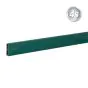 Alu Abschlussprofil 80 x 20 mm  - Farbe: grün, Länge: 250 cm