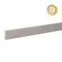 Alu Abschlussprofil 80 x 20 mm - Farbe: dunkelgrau 5S, Länge: 250 cm
