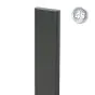 Alu Latte 78 x 20 mm - Farbe: anthrazit, Länge: 100 cm