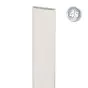 Alu Latte 78 x 20 mm - Farbe: grau, Länge: 150 cm
