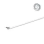 Alu Abschlussprofil 44 x 14 mm - Farbe: weiß, Länge: 250 cm