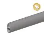 Alu Querlattenprofil 44 x 120 mm - Farbe: dunkelgrau 5S, Länge: 250 cm, Höhe: 12 cm