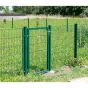 Rohrrahmentor Basic 1-flügelig - Ausführung: grün beschichtet, Höhe: 123 cm, Durchgangslichte: ca. 87 cm