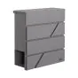 Briefkasten Mod. 10GR - Farbe: graualuminium