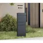Briefkasten für Bodenmontage Mod. BK-115 - Farbe: anthrazit