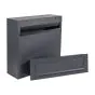Briefkasten Mod. BK-38 - Farbe: anthrazit RAL 7016