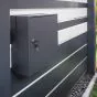Briefkasten Mod. BK-38 - Farbe: anthrazit RAL 7016