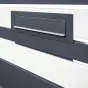 Briefkasten Mod. BK-38 - Farbe: anthrazit RAL 7016