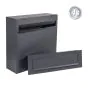 Briefkasten Mod. BK-38 - Farbe: anthrazit RAL 7016