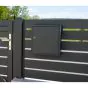 Briefkasten Mod. BK-38 - Farbe: anthrazit RAL 7016
