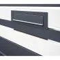 Briefkasten Mod. BK-38 - Farbe: anthrazit 5S RAL 7016