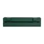 Aluminium Blumenkasten-Bausatz Mod. Dublin – Farbe: grün (RAL 6005), max. Breite: 100 cm
