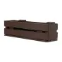 Aluminium Blumenkasten-Bausatz Mod. Dublin – Farbe: schokobraun (RAL 8017), max. Breite: 100 cm