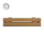 Aluminium Blumenkasten-Bausatz Mod. Liverpool – Farbe: braun (RAL 8007), max. Breite: 100 cm