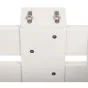 Aluminium Blumenkasten-Bausatz Mod. Liverpool – Farbe: weiß (RAL 9016), max. Breite: 100 cm