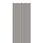 Trapezblech / Dachblech 35/207/0,75 - 3300 x 1035 mm, Farbe: RAL 9006 weißaluminium