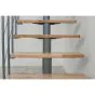 Mittelholmtreppe Dallas - Holzart: Buche, Geländerfarbe: silber