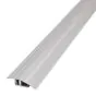 Ausgleichsprofil Aluminium  - Länge: 100 cm, Ausführung: Alu silber