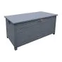 Aluminium Gartenbox - Breite: 1350 mm, Tiefe: 590 mm, Höhe: 750 mm, Rauminhalt: 424 l