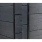 WPC Hochbeet Tina - Farbe: dunkelgrau, Maße (L x B x H): 150 x 70 x 75 cm