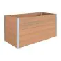 WPC Hochbeet Nina - Farbe: Holzoptik, Maße (L x B x H): 160 x 70 x 75 cm