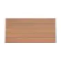 WPC Hochbeet Nina - Farbe: Holzoptik, Maße (L x B x H): 160 x 70 x 75 cm