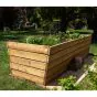Holz Hochbeet Paula - Maße (L x B x H): 290 x 120 x 80 cm