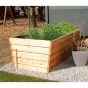 Holz Hochbeet Paula - Maße (L x B x H): 390 x 120 x 80 cm