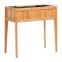 Holz Hochbeet Leonie - Höhe: 80 cm, Breite: 40 cm, Länge: 83 cm, Material: Lärche