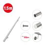 Handlauf Set Edelstahl - Länge: 150 cm, Durchmesser: 42,4 mm