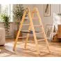 Holz Stufen Doppelleiter Mod. HST