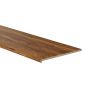 Design Stufenauflage mit Holzkern 1200 x 295 x 30 mm, 4 Stück - Modell: ALBINONI Akazie