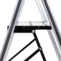 Alu Klapptritt Mod. KLT - Stufenanzahl: 3, Standhöhe: 72 cm