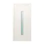 Kunststofftür Mod. Modern 1 - 1000 x 2100 mm (B x H), Anschlag: innen links - DIN links