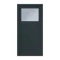 Kunststofftür Mod. Modern 3 - 980 x 1980 mm (B x H), Anschlag: innen links - DIN links