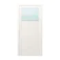 Kunststofftür Mod. Standard 1 - 980 x 1980 mm (B x H), Anschlag: innen links - DIN links